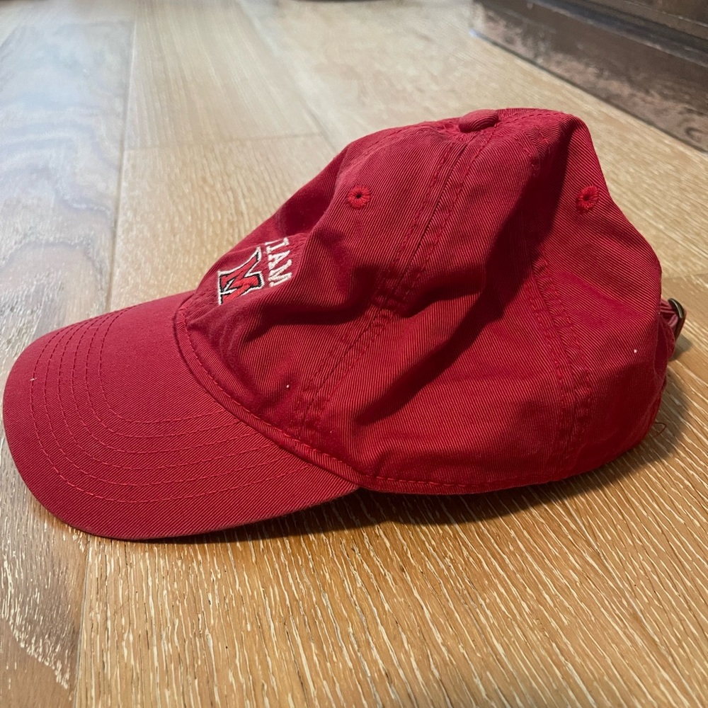 Vintage college ball cap